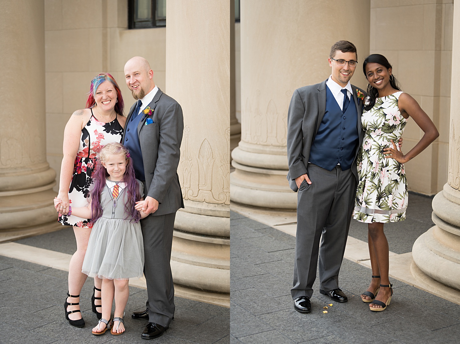 Wedding photos at the Nelson Atkins Museum of Art in Kansas City, MO Emily Lynn Photography