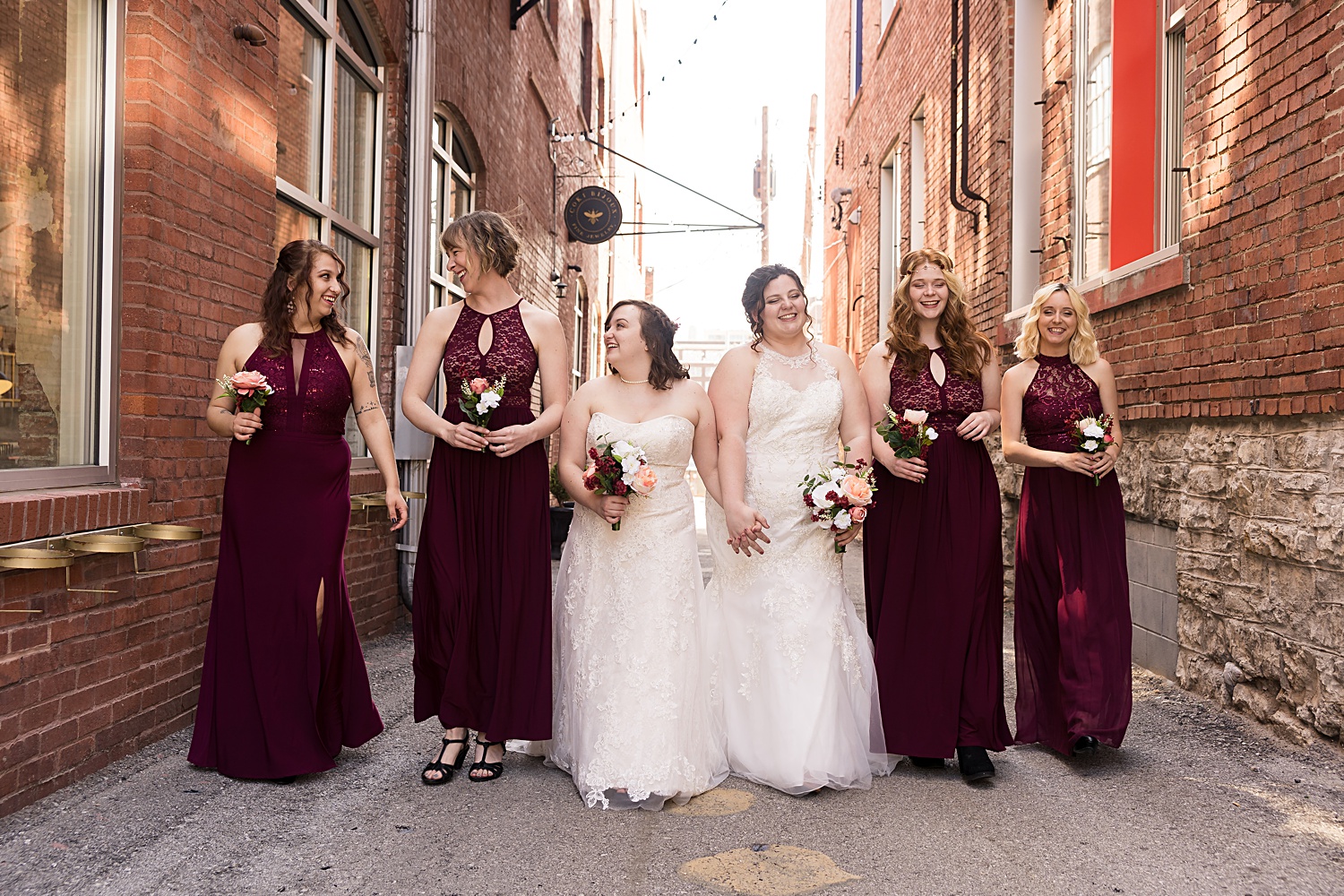 Wedding-Party-Photos-in-the-Crossroads-The-Bride-and-Bauer-KC-Wedding-Photographer-Emily-Lynn-Photography