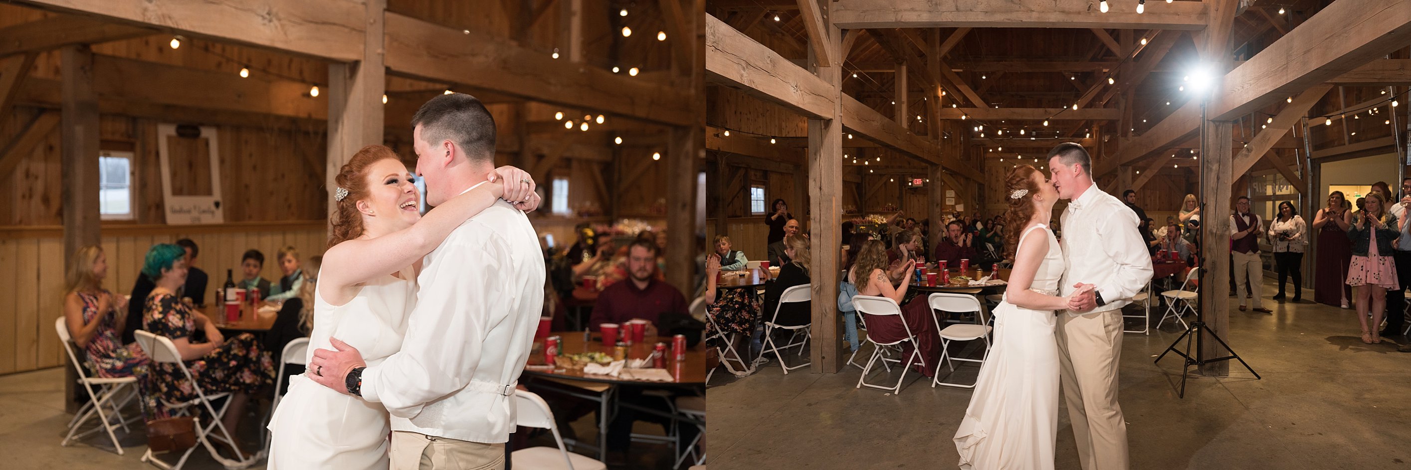 First Dance. Wedding-Reception-Photos-The-Barn-at-Kill-Creek-Wedding-Photos-De-Soto-KS-Emily-Lynn-Photography