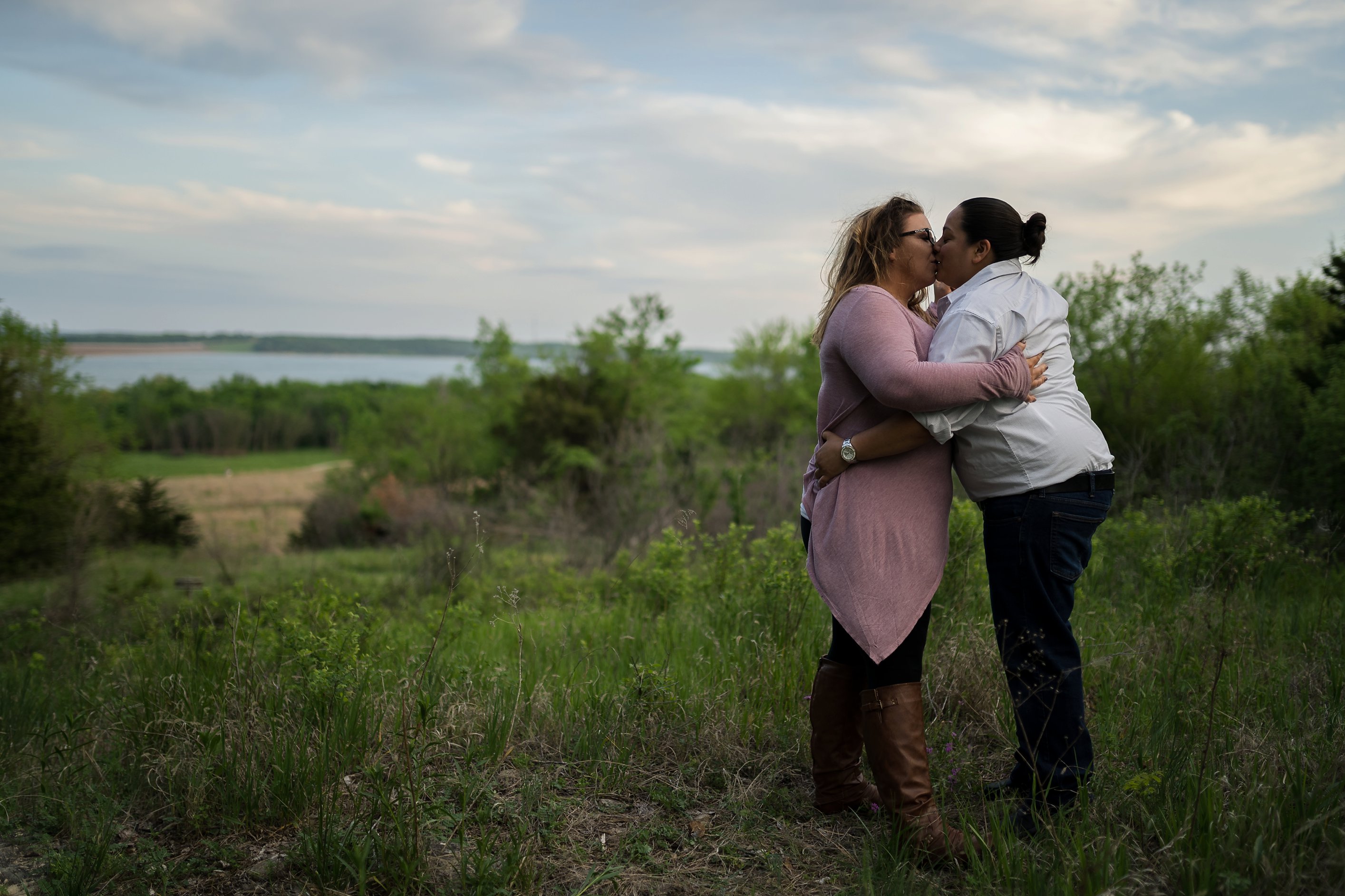 Engagement-Photos-Clinton-Lake-LGBTQ-Friendly-Engagement-Photographer-Same-Sex-Engagement-Photos-Lawrence, KS-Emily-Lynn-Photography