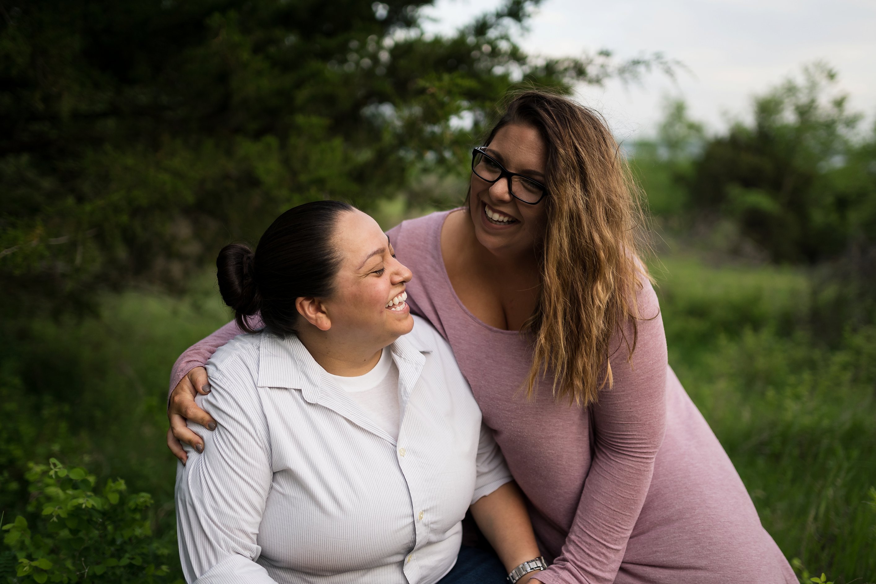 Engagement-Photos-Clinton-Lake-LGBTQ-Friendly-Engagement-Photographer-Same-Sex-Engagement-Photos-Lawrence, KS-Emily-Lynn-Photography