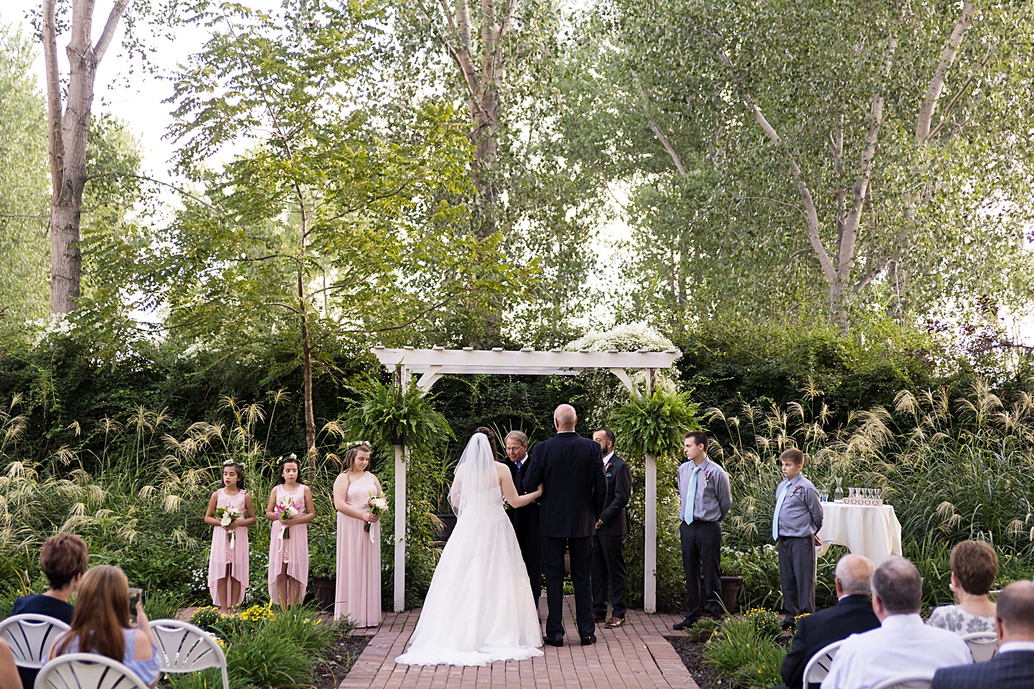 Wedding Ceremony Photo. Victoria Veranda Country Inn Wedding Photos-Lawrence-Wedding-Photographer-Emily-Lynn-Photography