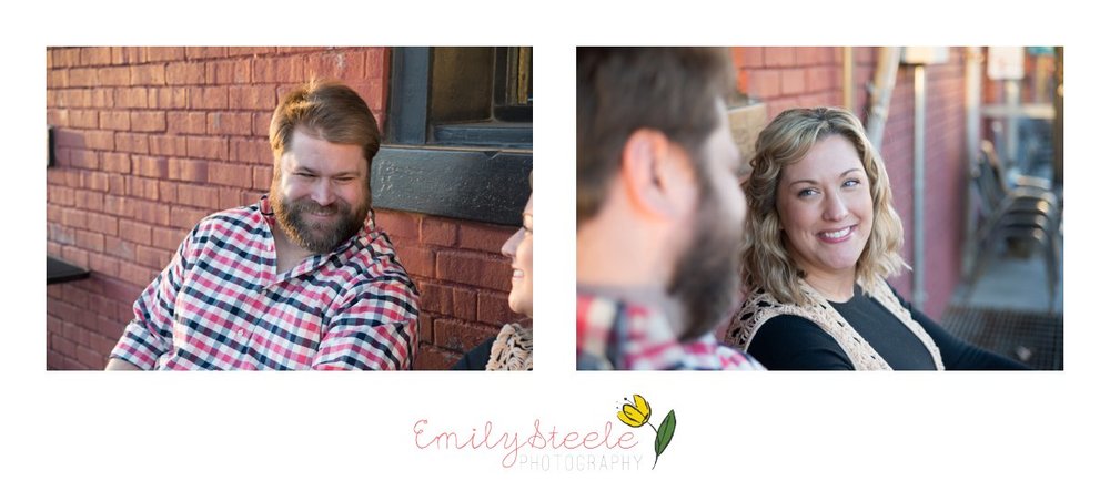 downtown kc engagement photos