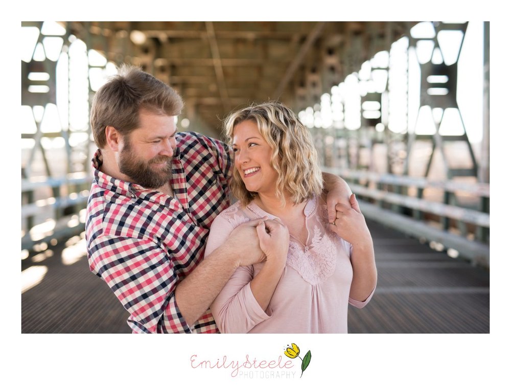 West Bottoms Engagement Photoshoot