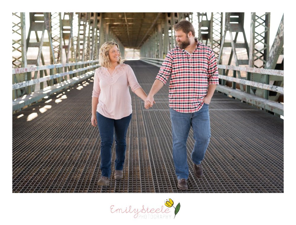 West Bottoms Engagement Photoshoot