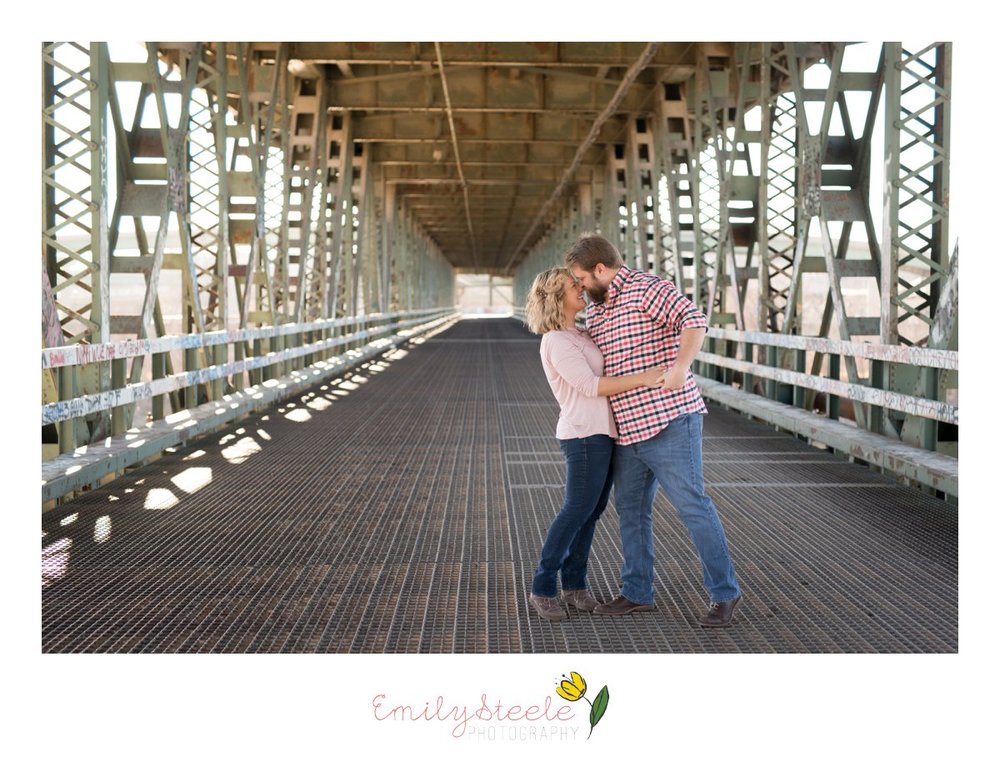 West Bottoms Engagement Photoshoot