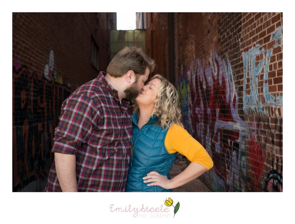 Downtown Kansas City, MO Engagement Session