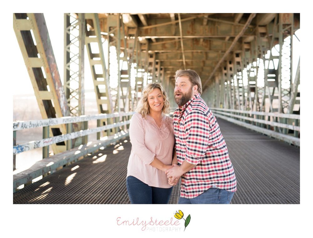 West Bottoms Engagement Photoshoot