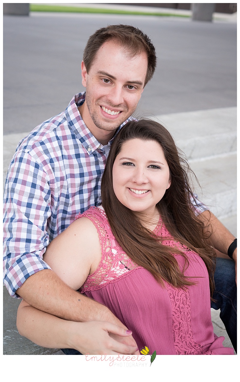 Downtown Kansas City Engagement Photographer
