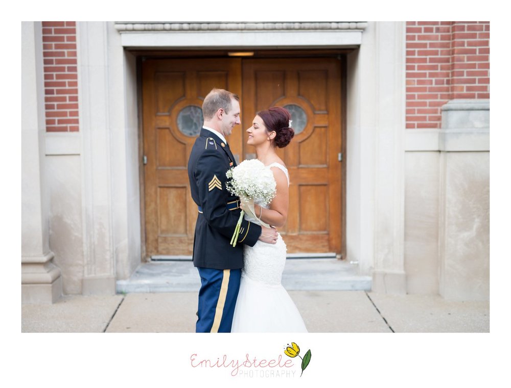 Cathedral of St. Joseph + The Radisson Hotel Wedding in downtown St. Joseph, MO